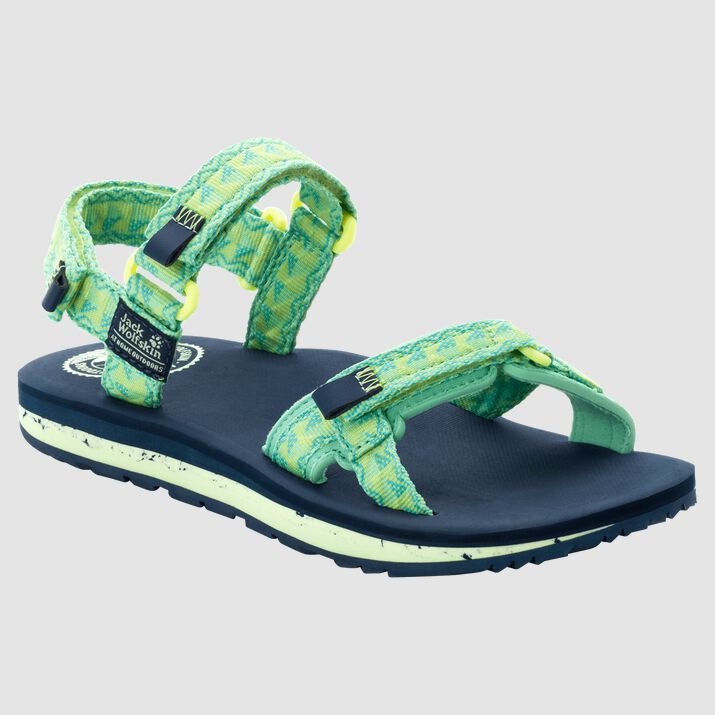 Jack Wolfskin Womens Outfresh Sandals Green/Blue 597164RIV